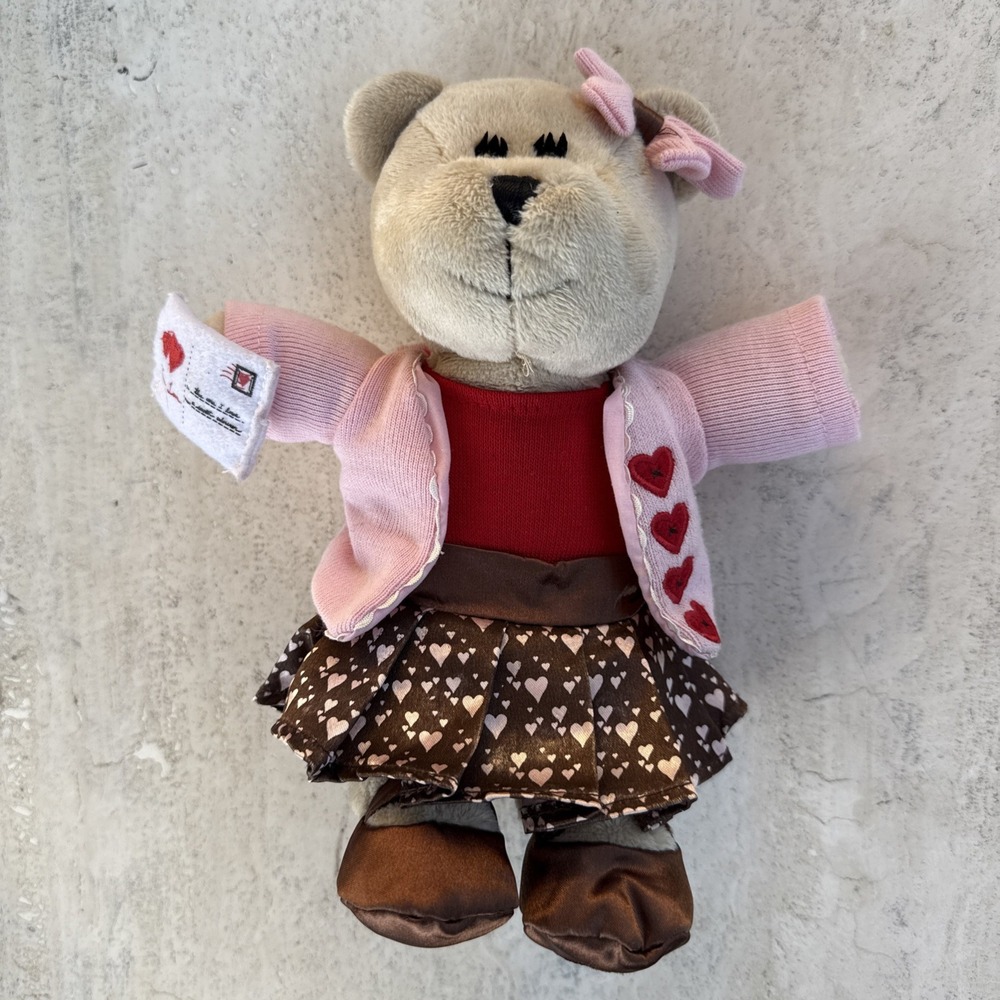 Starbucks 102nd Edition True Love Bearista Bear Collection Plush Toy 2011